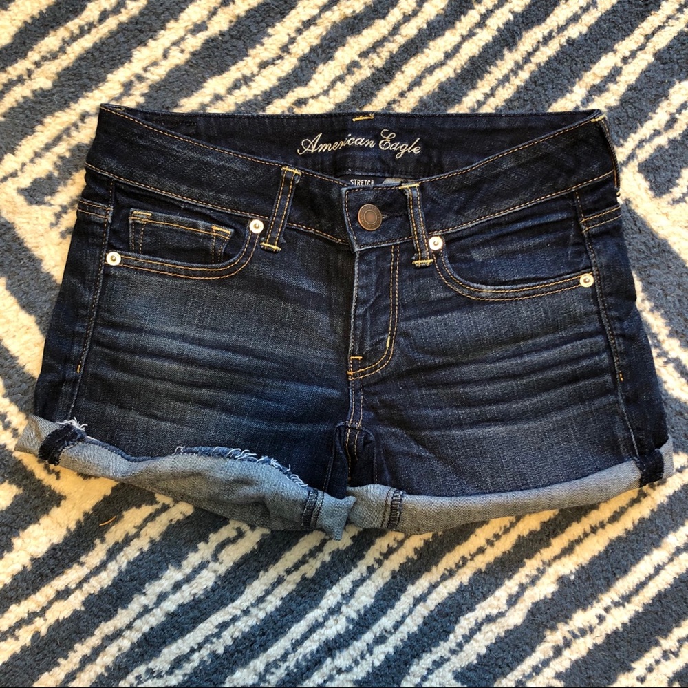 American Eagle jean shorts- size 6